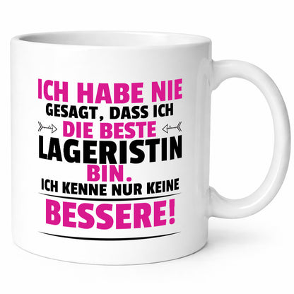 Die Beste Lageristin | Beruf Lager Arbeiterin Geschenk Arbeit Kollegen Büro
