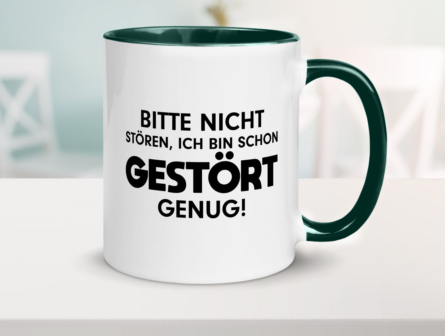 Bitte nicht stören | ich bin gestört Crazy lustig Humor Geschenkidee Geschenk