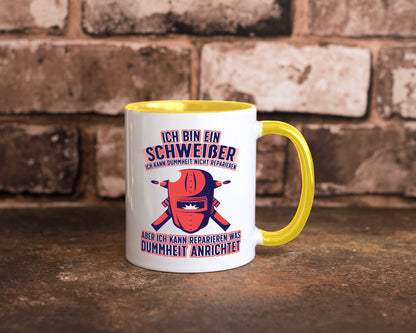 Ich bin ein Schweißer | Reparieren was dummheit anrichtet Geschenkidee Humor