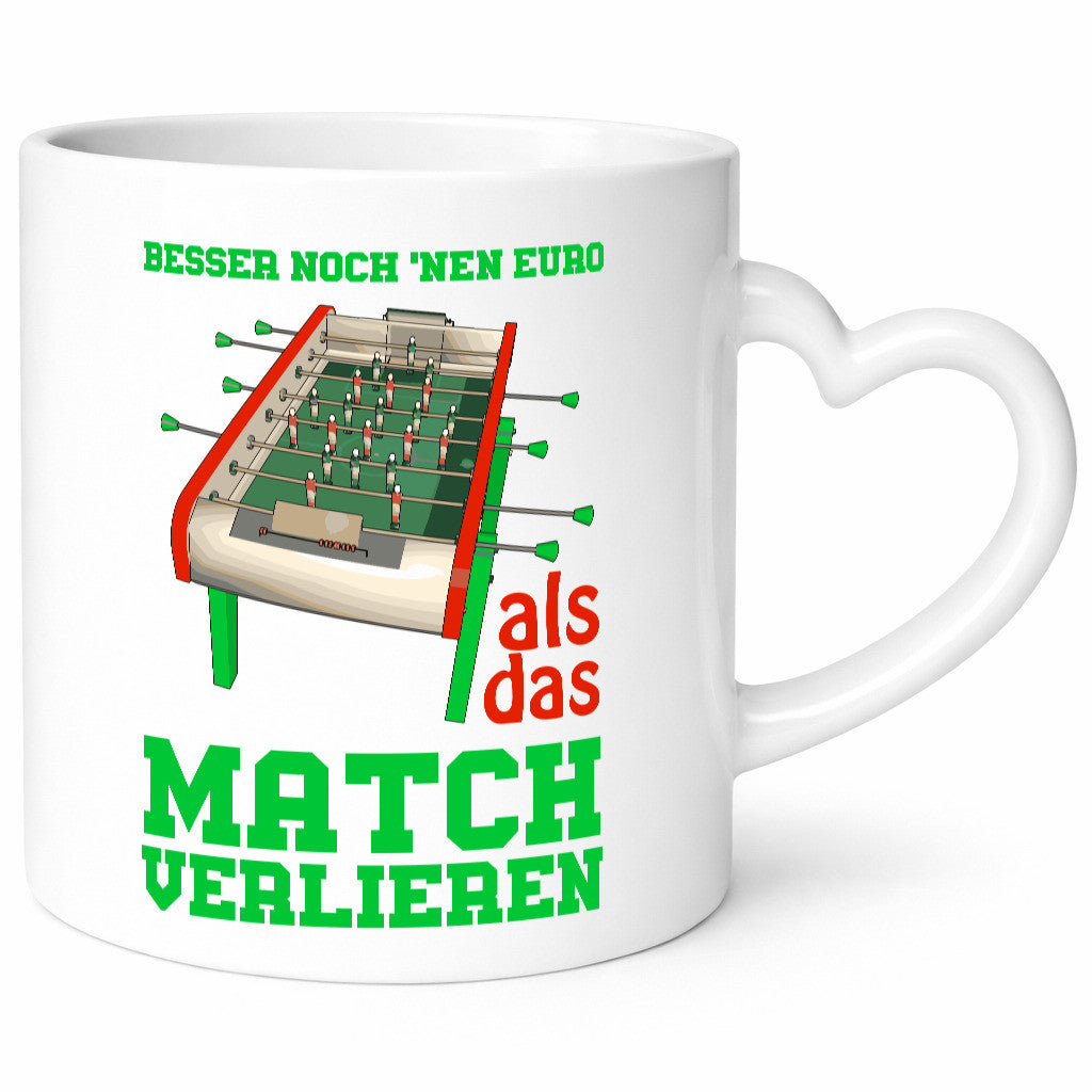 Tischkicker Tasse | Tischfußball Spruch Kicker Match lustig Humor Geschenkidee