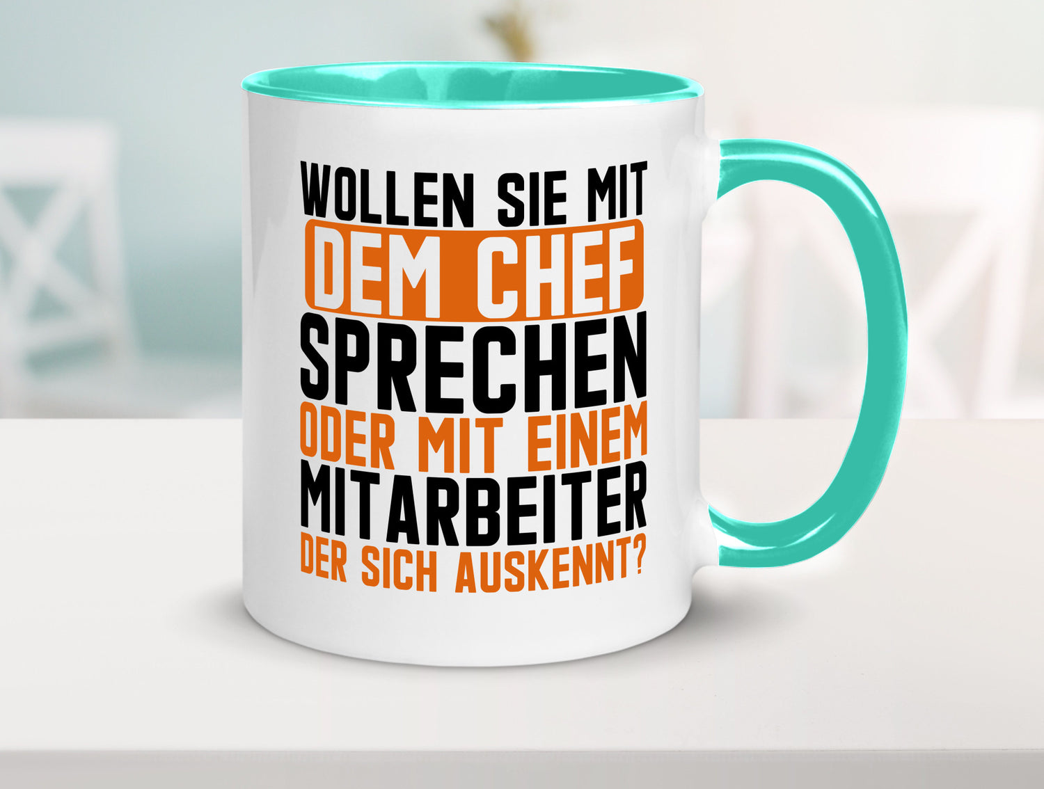 Wollen sie mit dem Chef Sprechen | Mitarbeiter Humor Arbeit Kollegen Büro