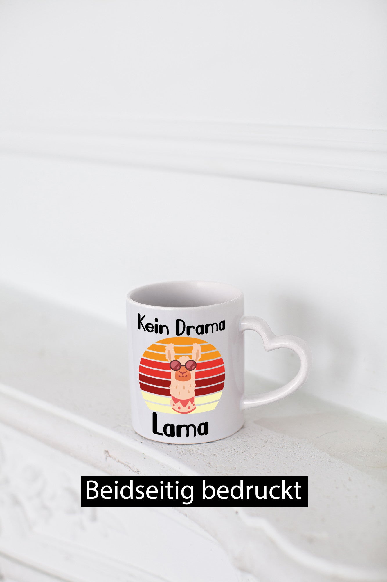 No Drama Lama | Alpala Wanderung Geschenkidee Humor Tasse