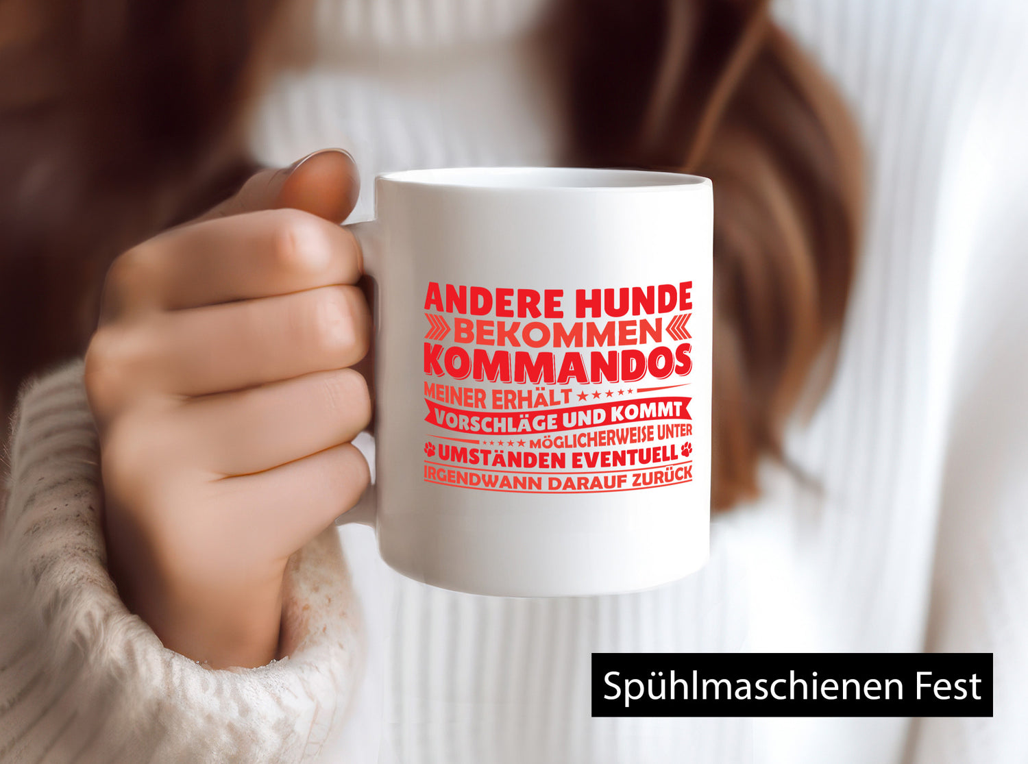 Hunde Training | Hundebesitzer Tasse Hundekommando vl5 lustig Tierliebhaber