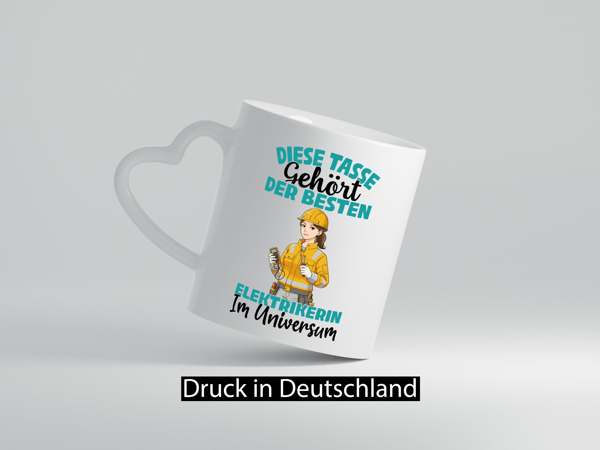 Im Universum: Elektrikerin | Elektronikerin Elektrik Geschenk Humor