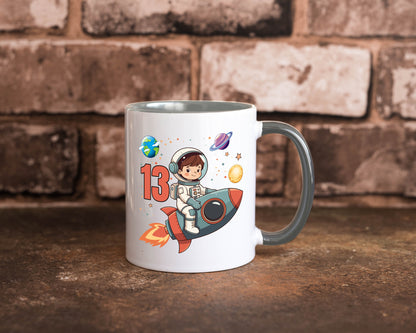 13. Geburtstag | 13 Jahre Astronaut Weltraum lustiger Spruch Geschenk