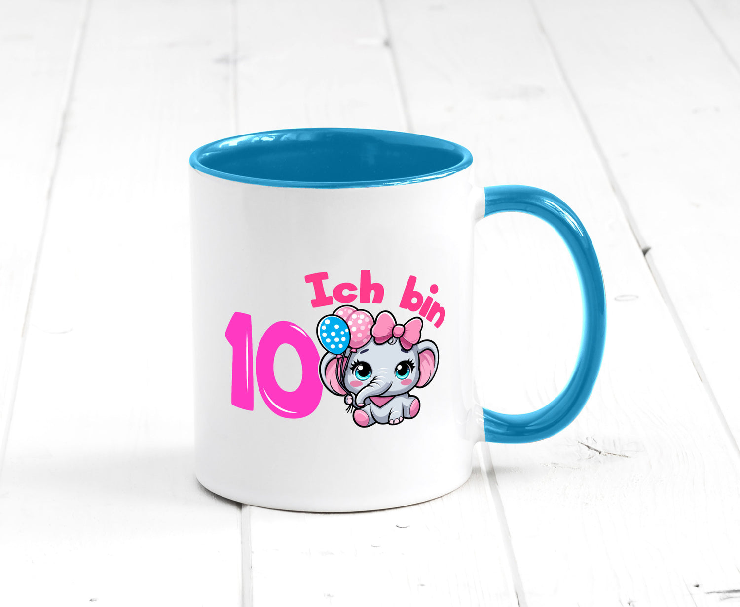 10. Geburtstag | 10 Jahre Elefant Mädchen Geschenk Geschenkidee lustiger Spruch