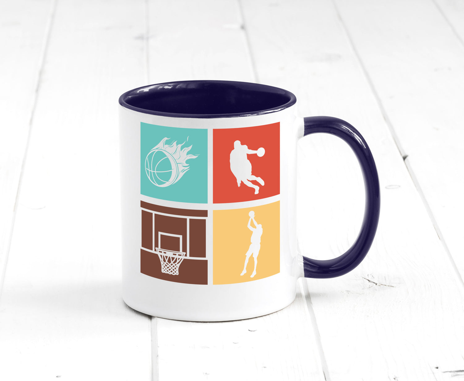 Basketball | Sportfan Slam Dunk Teamplayer NBA Humor Geschenkidee Tasse