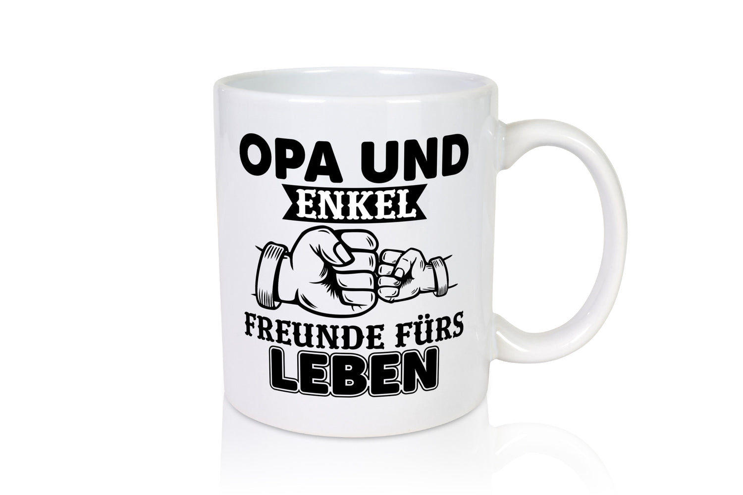 Opa und Enkel Freunde fürs Leben | Großvater Geschenkidee Familie Humor Tasse