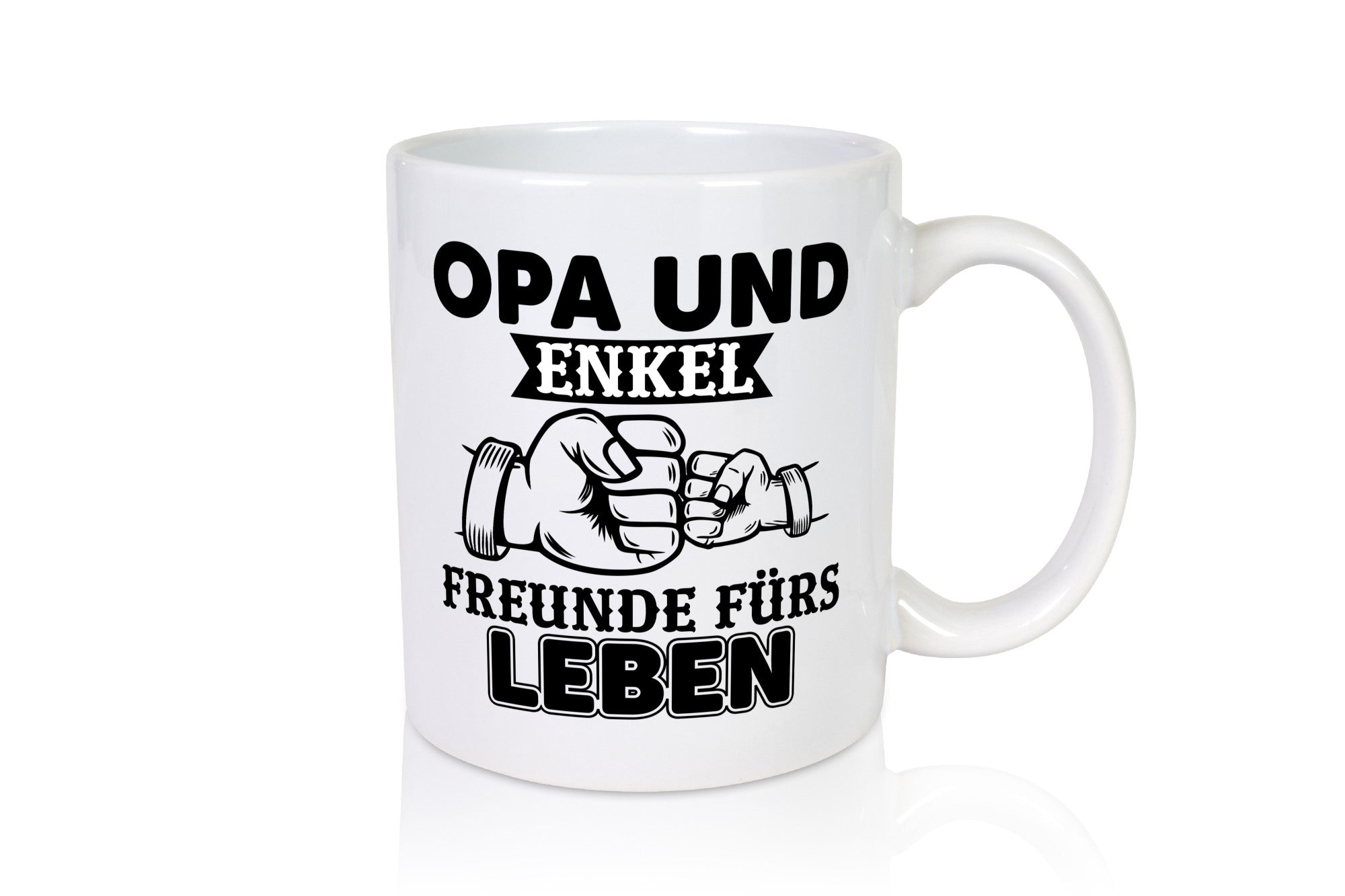 Opa und Enkel Freunde fürs Leben | Großvater Geschenkidee Familie Humor Tasse
