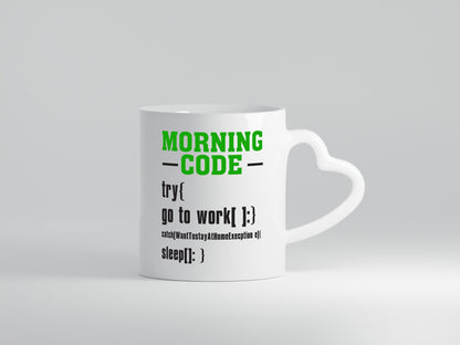 Morning Code | Informatiker Tasse Programmierer Humor Geschenkidee