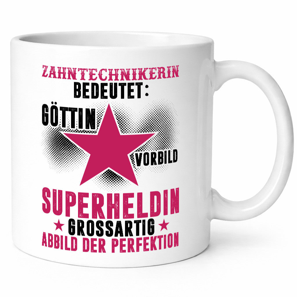 Bedeutung von Zahntechnikerin | Zahnmedizin Humor Geschenkidee Tasse