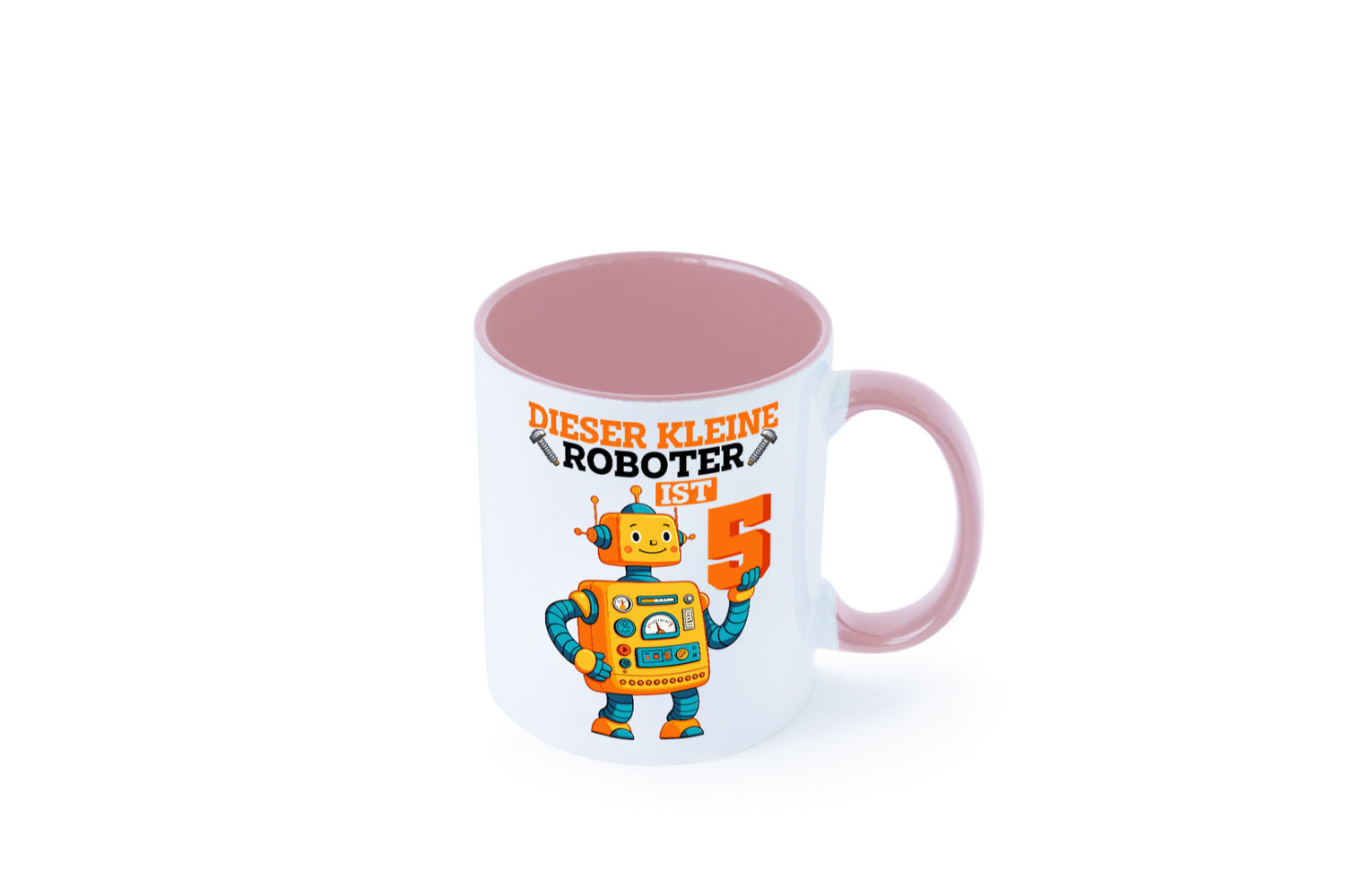 5. Geburtstag | 5 Jahre Roboter Junge lustiger Spruch Geschenk Geschenkidee