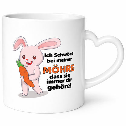 Ich schwöre bei meiner Möhre | Hasse Es gehört dir Geschenk Humor Geschenkidee