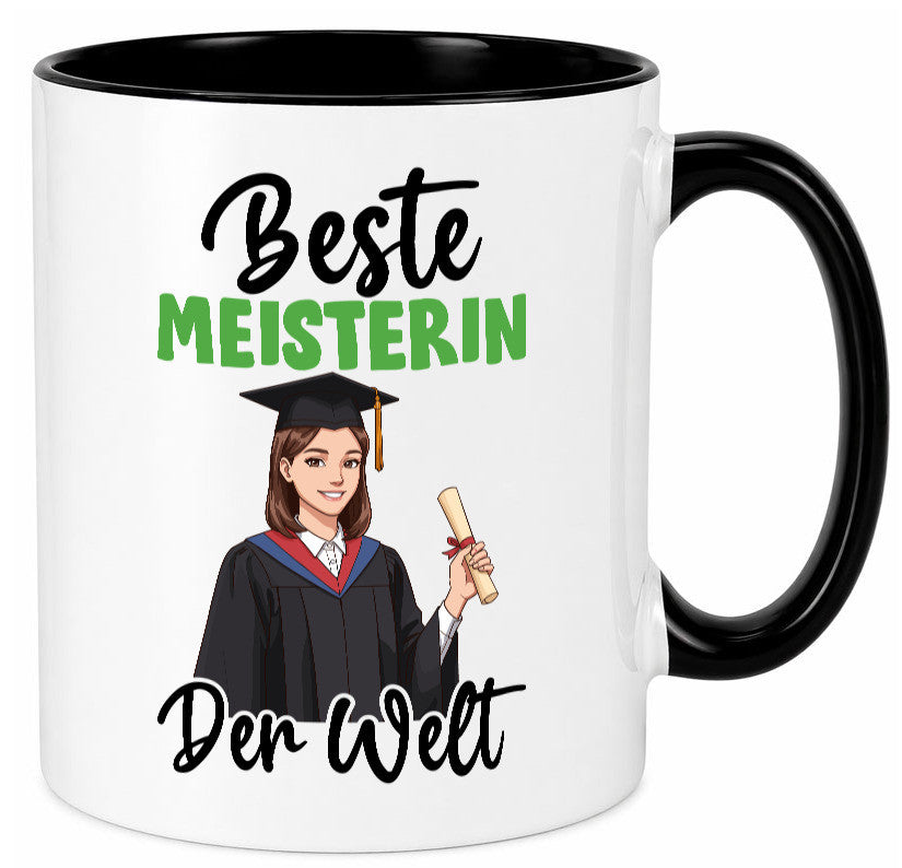 Beste Meisterin | Meisterbrief v2 Geschenk Humor Geschenkidee lustiger Spruch