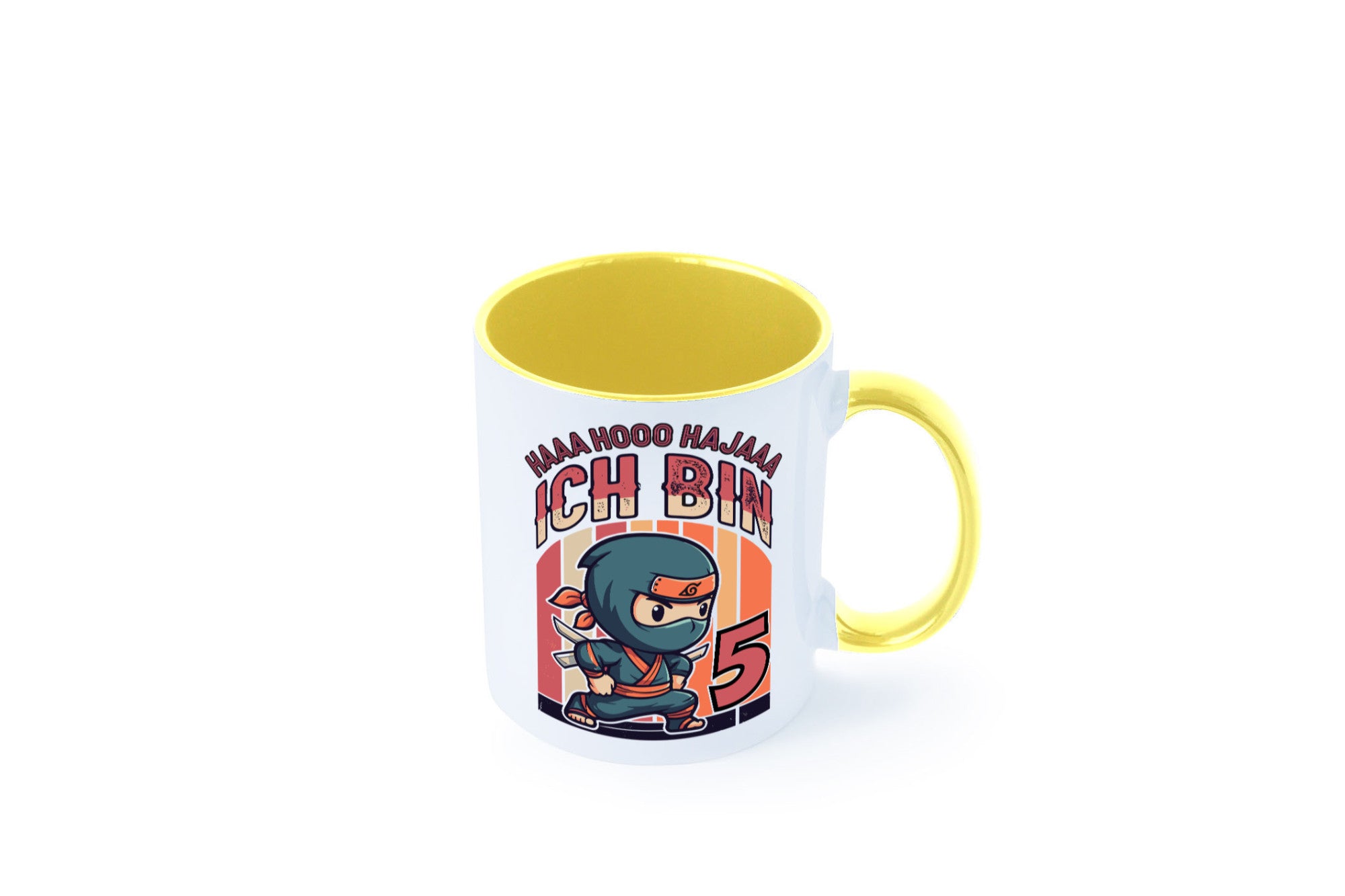 5. Geburtstag | Ninja Junge 5 Jahre Humor Geschenkidee Tasse