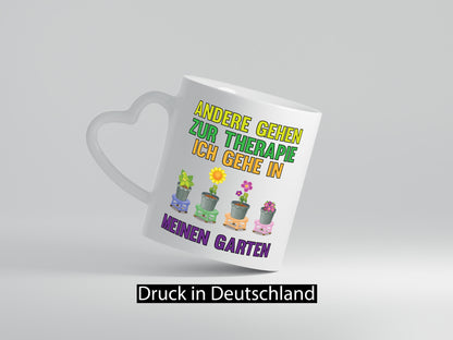 Andere gehen zur Therapie ich gehe in meinen Garten lustiger Spruch Geschenk