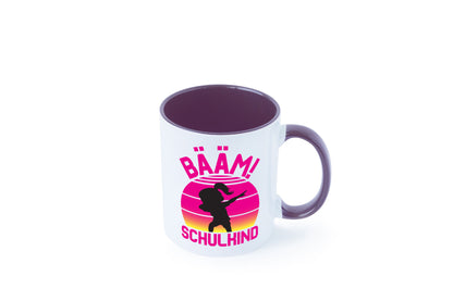 Bääm Schulkind | Einschuldung Schulanfang Geschenkidee Humor Tasse