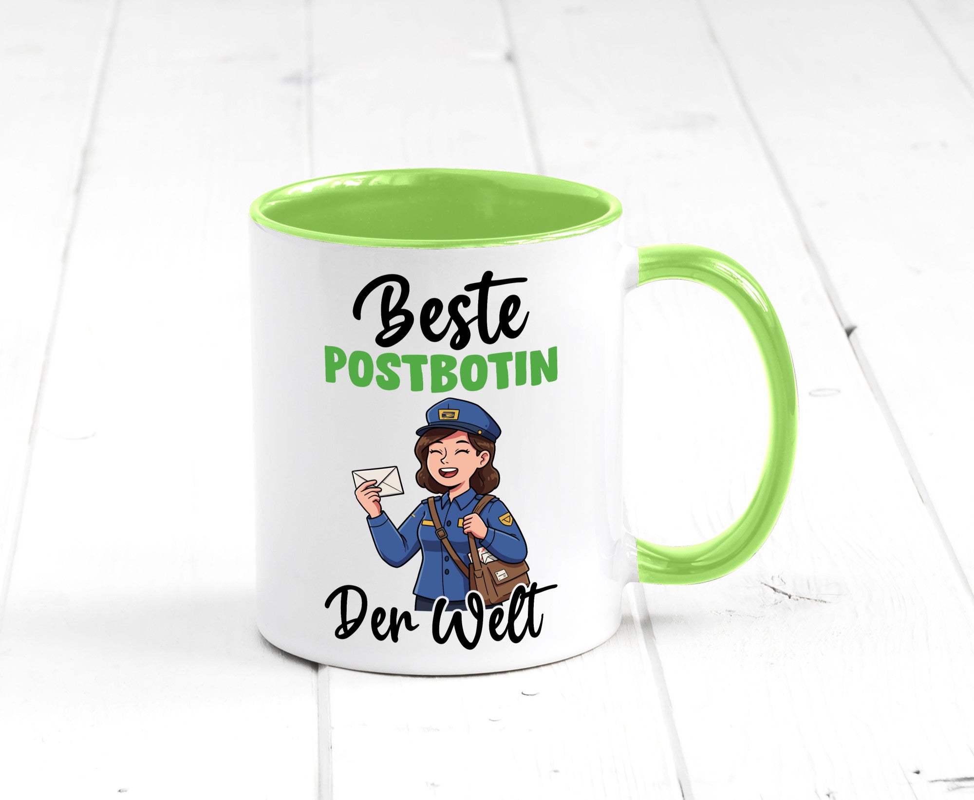 Beste Postbotin | Beruf Post Briefträger v2 lustig Arbeit Kollegen Büro