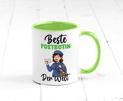 Beste Postbotin | Beruf Post Briefträger v2 lustig Arbeit Kollegen Büro