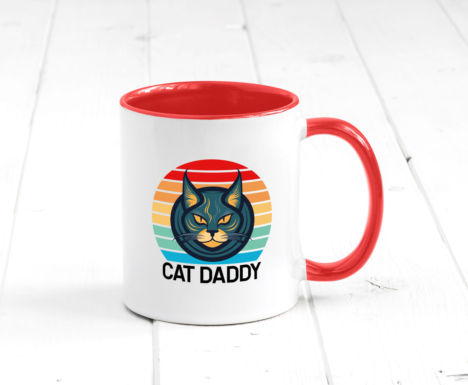 Cat Daddy | Katzenpapa niedliche Katze Tierliebhaber lustiger Spruch Geschenk