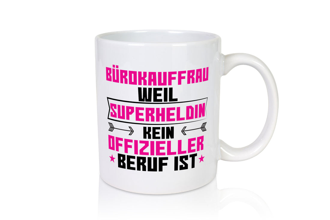 Superheldin Bürokauffrau | Kauffrau lustiger Spruch Geschenk Arbeit Kollegen