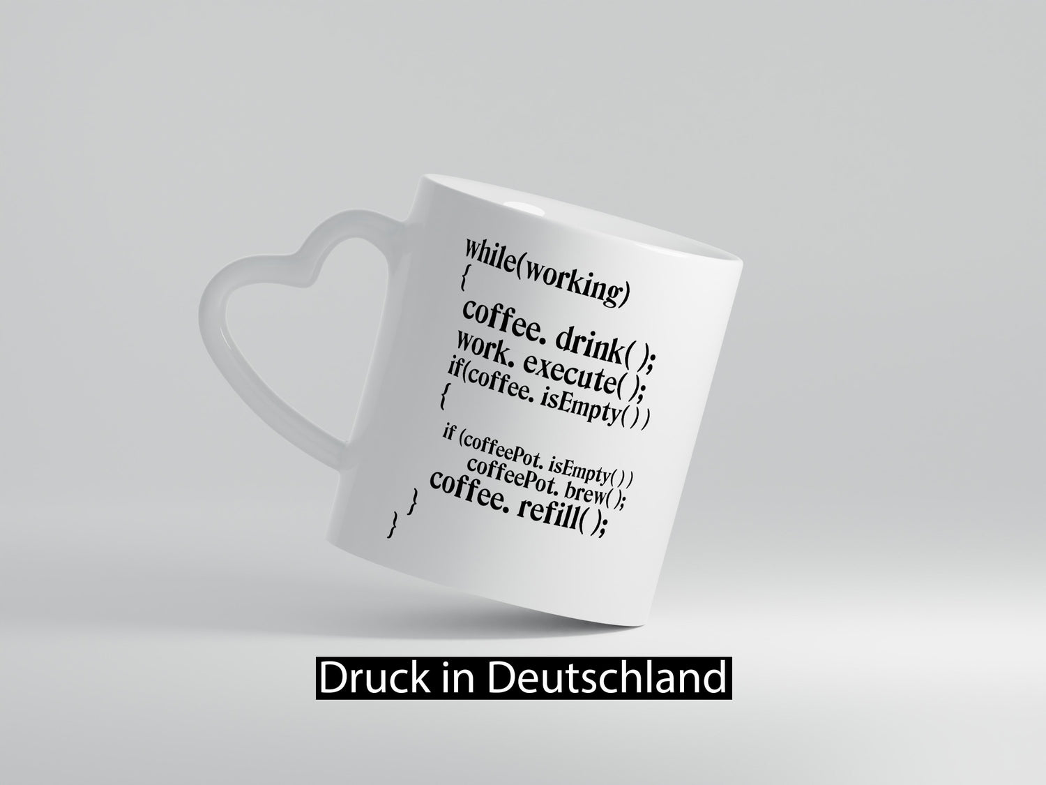 Code Kaffeetrinken | Informatiker Programmierer Nerd lustiger Spruch Geschenk