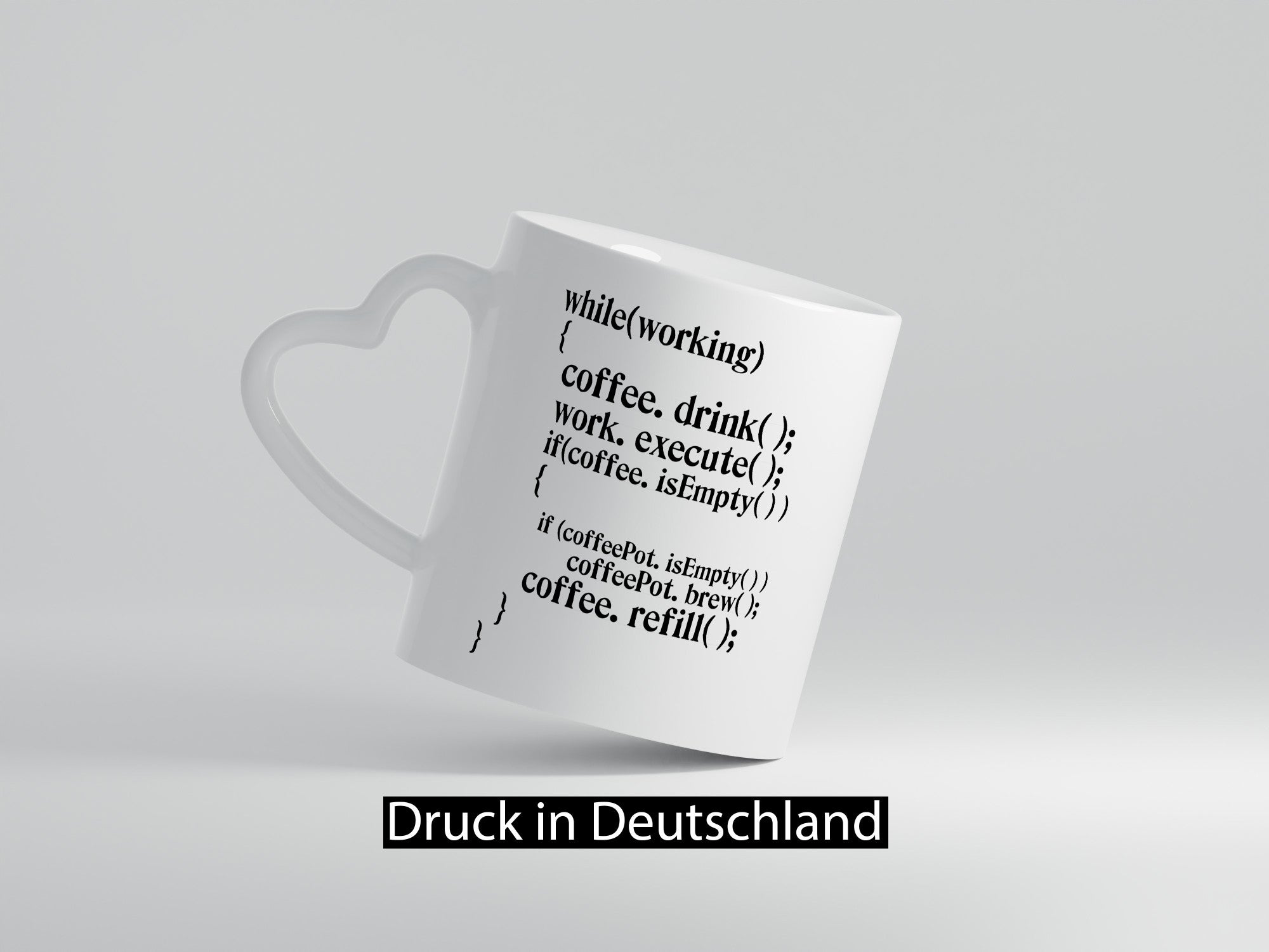 Code Kaffeetrinken | Informatiker Programmierer Nerd lustiger Spruch Geschenk