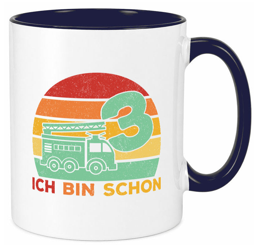 3. geburtstag | Feuerwehrauto 3 Jahre Feuerwehr Geschenk Geschenkidee lustiger