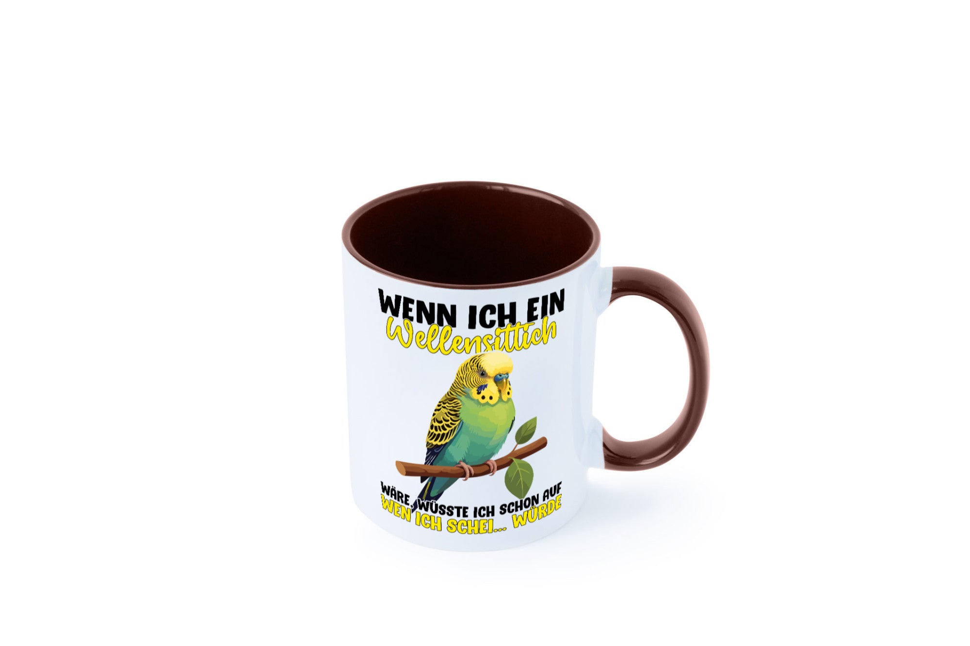 Wellensittich | Vogelbesitzer Humor Geschenkidee Tasse