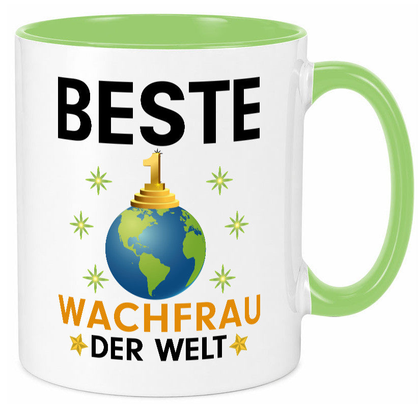 Welt Beste Wachfrau | Wachpersonal Nachtwächter Geschenk Humor Geschenkidee