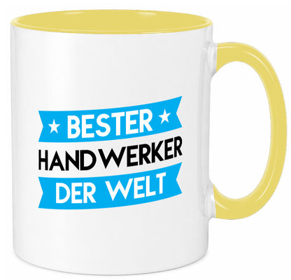Bester Handwerker |Handwerk lustig Humor Geschenkidee Geschenk Tasse