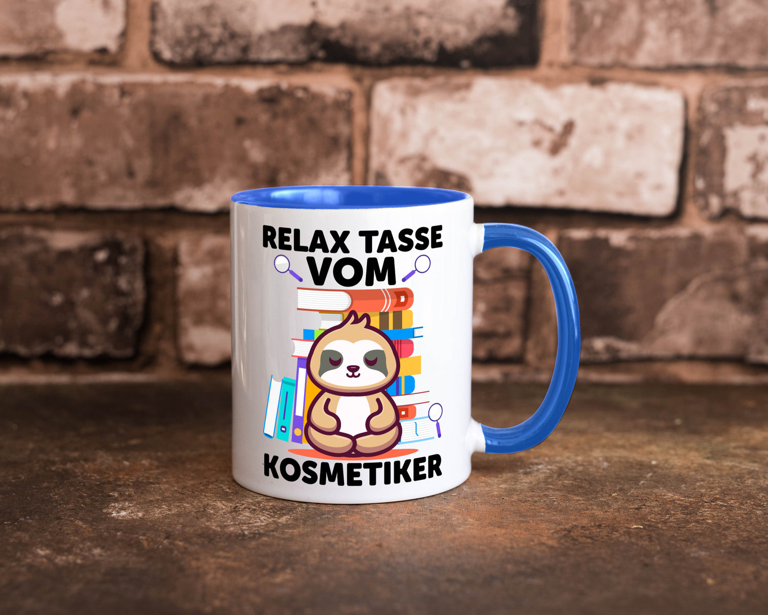 Relax Tasse: Kosmetiker | Kosmetik Stylist lustiger Spruch Geschenk Humor