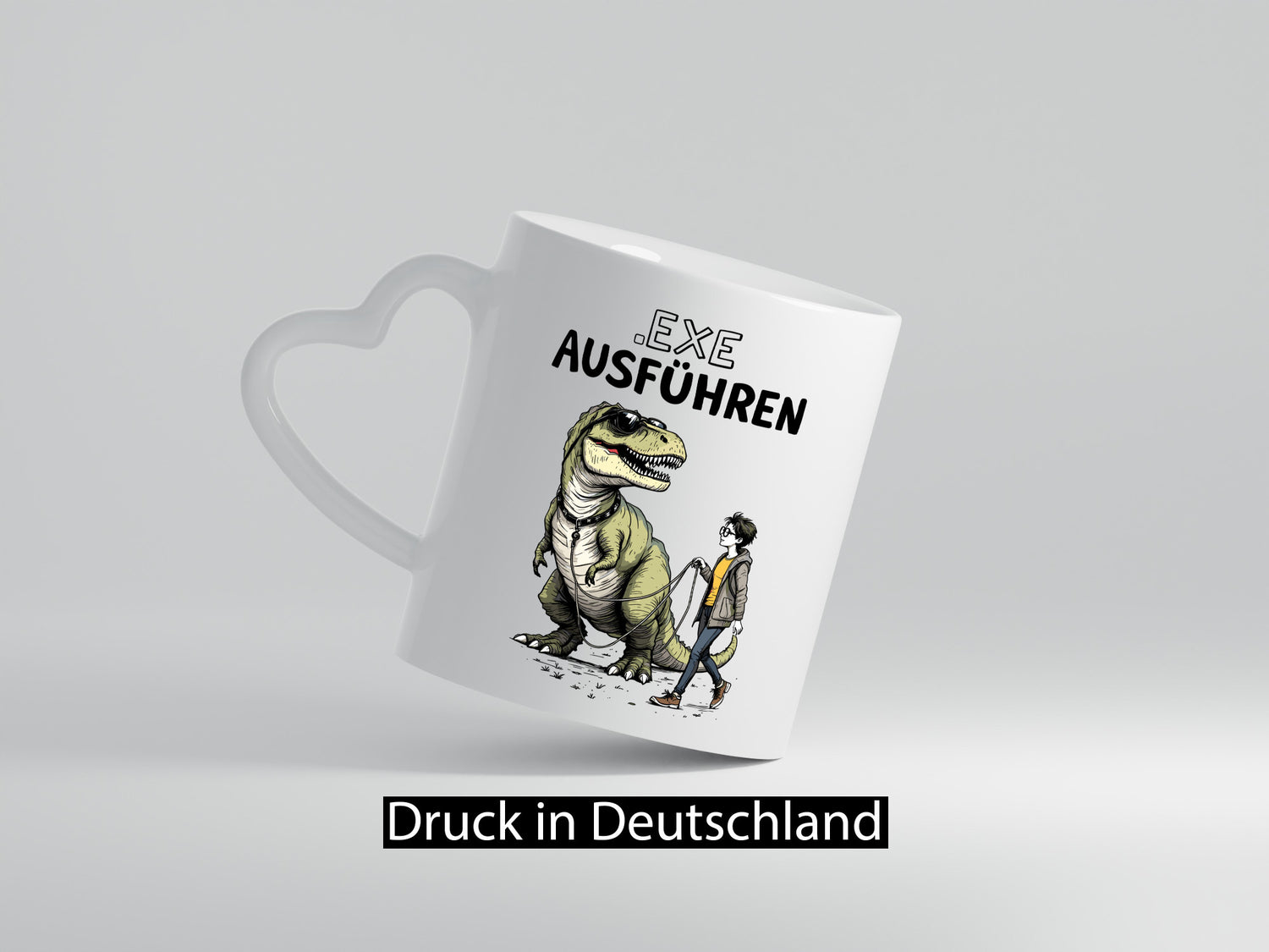 Exe ausführen | Programmierer Infomatiker v2 Geschenkidee Familie Humor Tasse