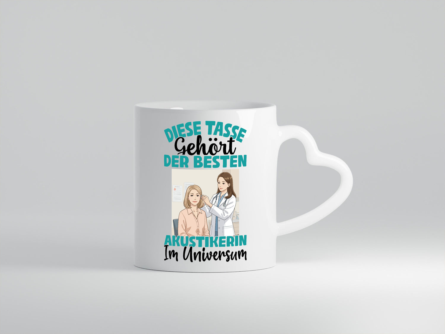 Im Universum: Akustikerin | Akustik Hörgeräteakustik Geschenk Humor