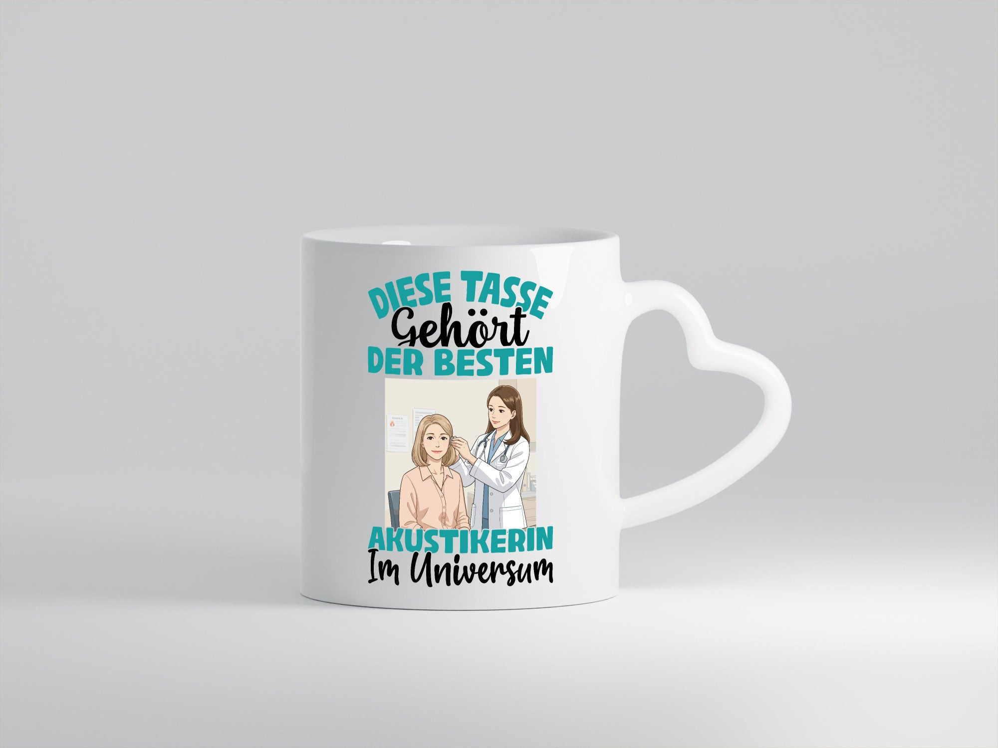 Im Universum: Akustikerin | Akustik Hörgeräteakustik Geschenk Humor