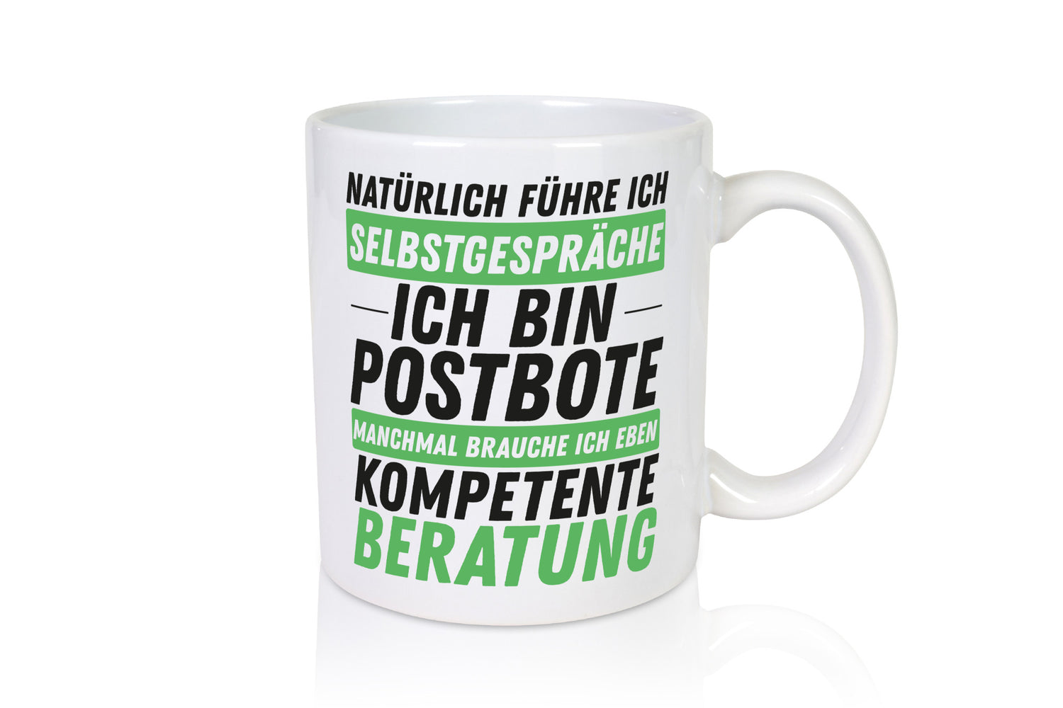 Ich bin Postbote | Kompetente Beratung Zusteller Paket lustiger Spruch Geschenk