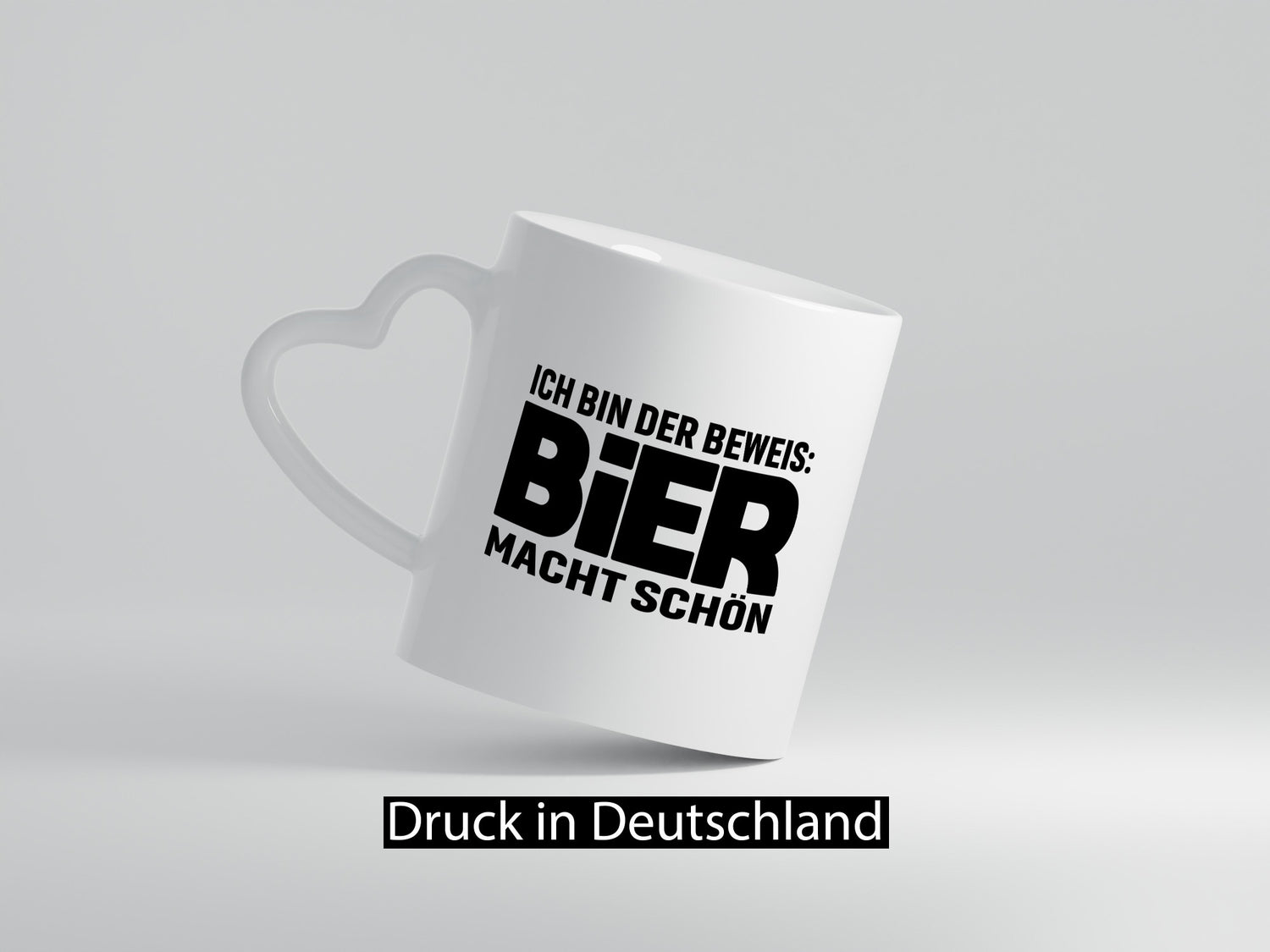Ich bin der beweis Bier macht schön | Bierliebhaber Geschenk Humor Geschenkidee