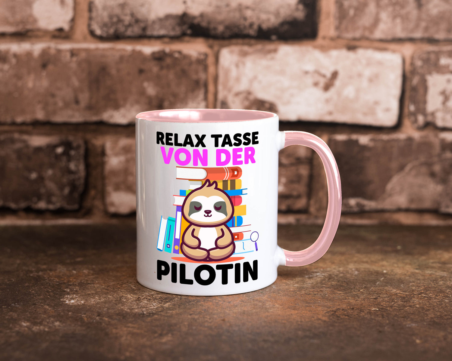 Relax Tasse: Pilotin | Definition Piloten lustiger Spruch Geschenk Humor