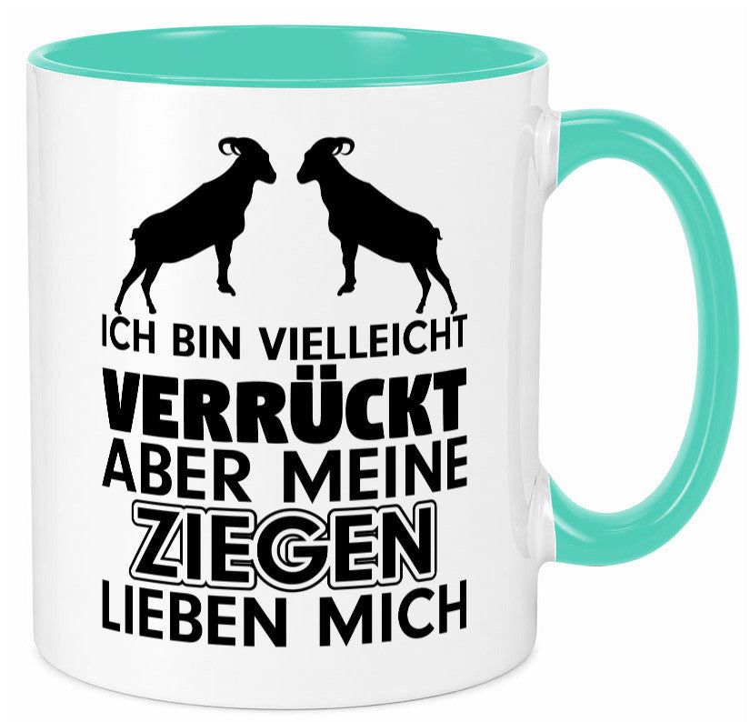 Meine Ziegen | Hirte Tasse Bauernhof Hirtin Bauer Humor Geschenkidee