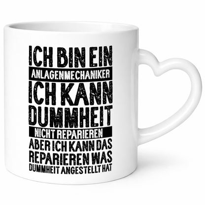 Ich bin Anlagenmechaniker | dummerheit kaputt gemacht hat Humor Geschenkidee
