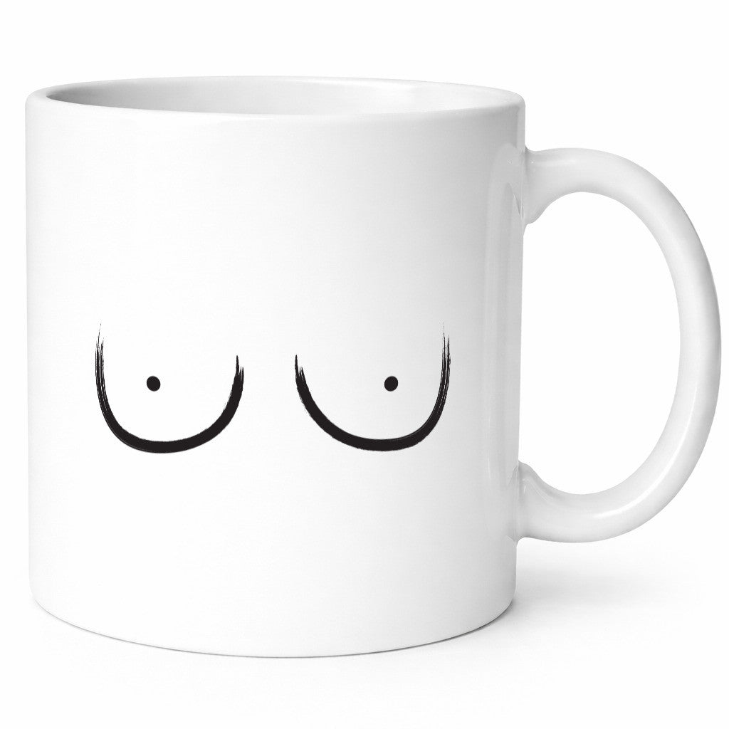 Brüste Motiv | Feministen Tasse Frauen Witz Humor Geschenk Geschenkidee