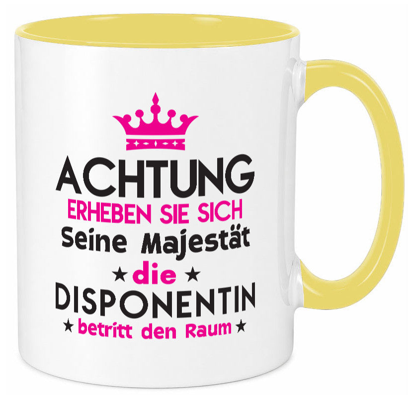 Seine Majestät Disponentin | Zuteilerin Geschenk Humor Geschenkidee lustiger