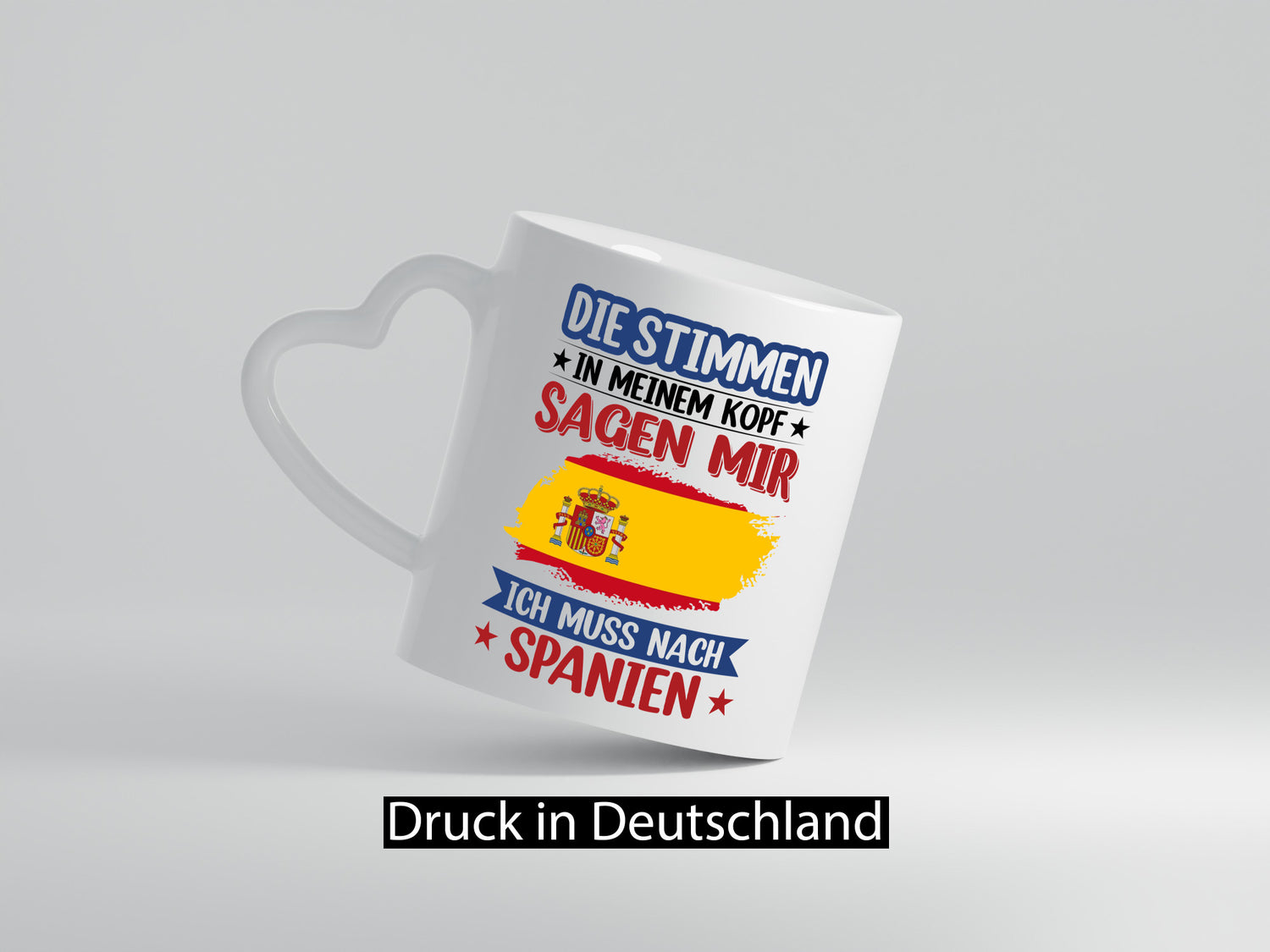 Spanien | Urlaubsgedanken im Kopf Traumland v2 Lustiger Spruch Geschenk