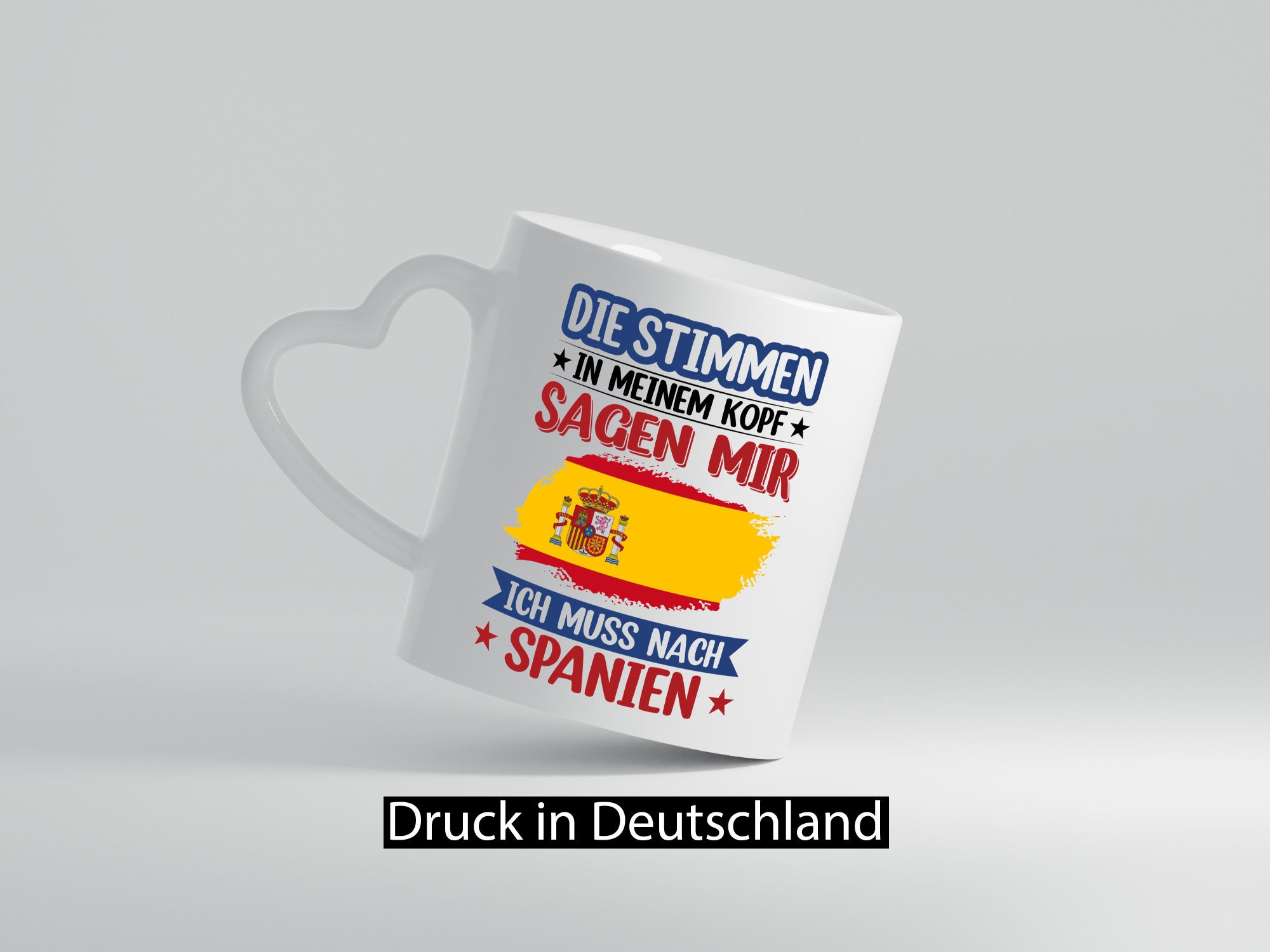 Spanien | Urlaubsgedanken im Kopf Traumland v2 Lustiger Spruch Geschenk