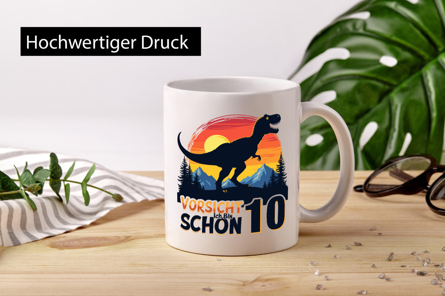 9. Geburtstag | 9 Jahre Dinosaurier v2 lustiger Spruch Geschenk Geschenkidee