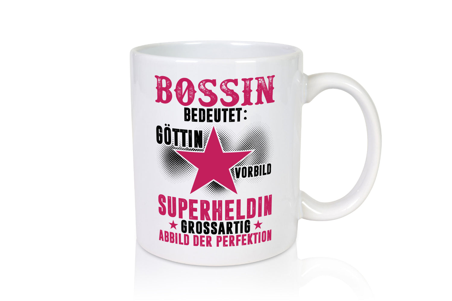 Bedeutung von Bossin | Führungskraft Vorgesetzte Humor Geschenkidee Tasse