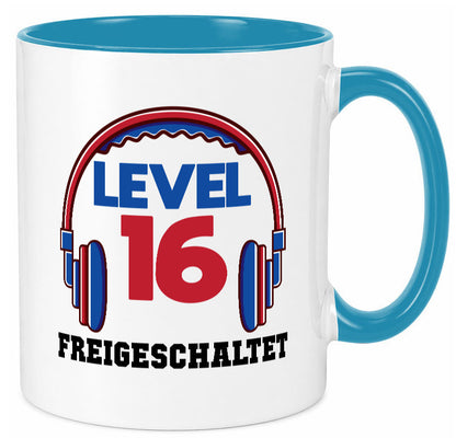 Level 16 Freigeschaltet | 16. geburtstag Gamer lustig Geschenkidee Geschenk