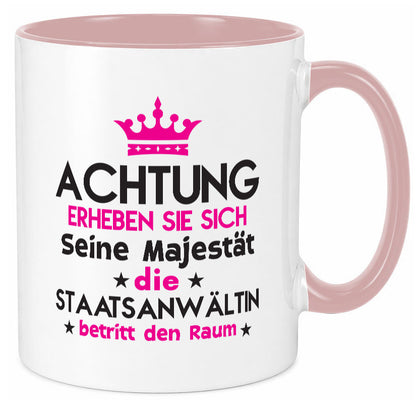 Seine Majestät Staatsanwältin | Anwältin lustiger Spruch Geschenk Humor