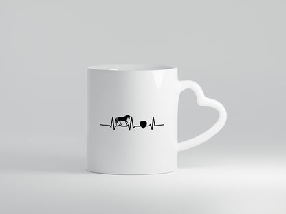 Pferd Herzschlag | Pferde Liebe Reiter Reiterin Geschenkidee Humor Tasse