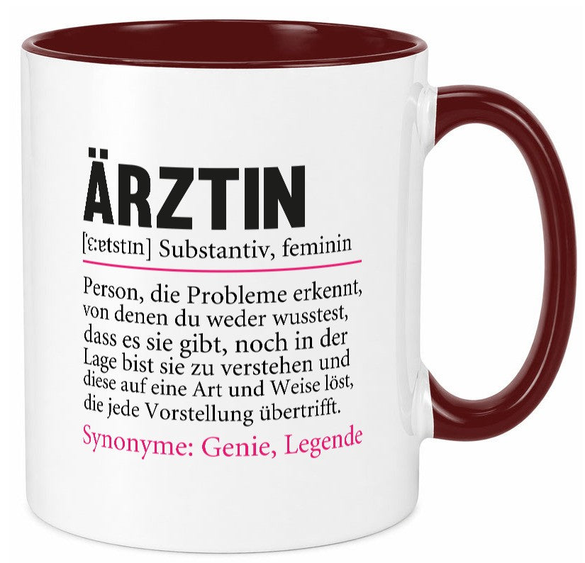 Ãrztin | lustig Medizin Doktorin Fachärztin Humor Geschenkidee Tasse